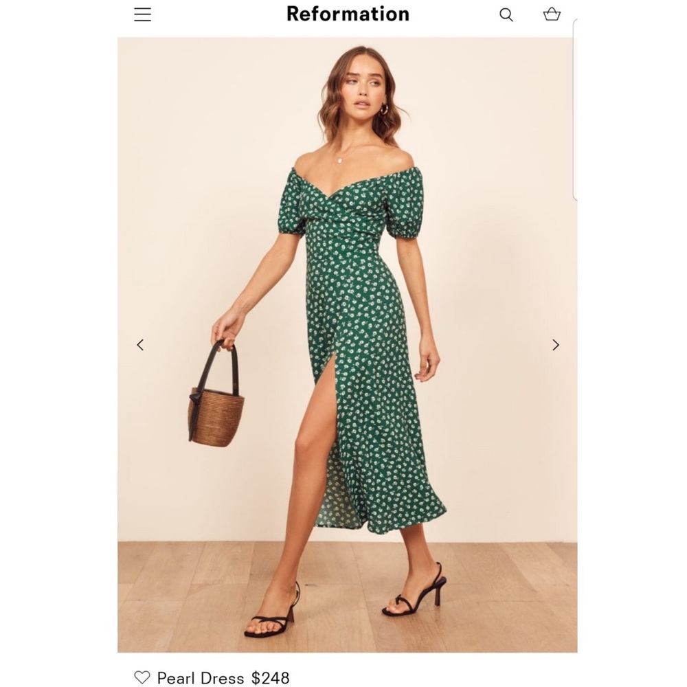 Reformation Pearl Dress | size 4